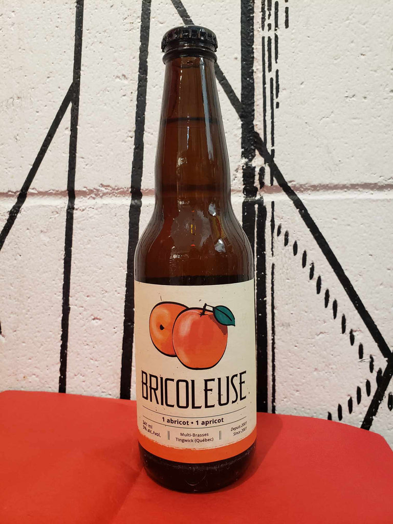 Bricoleuse - Bière aux abricots 5% 341ML