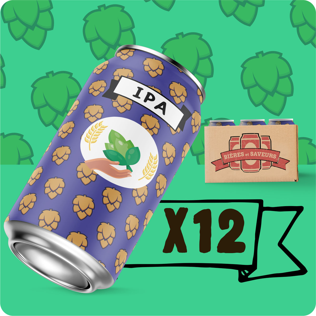 12 Bières IPA | Bières et Saveurs du Terroir inc.