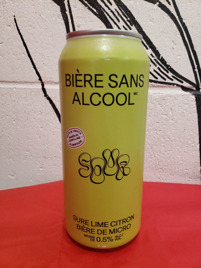 Sure Lime & Citron Sans Alcool 473ML